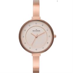 Image of rosa forgyldt Gitte quartz Dame ur fra Skagen